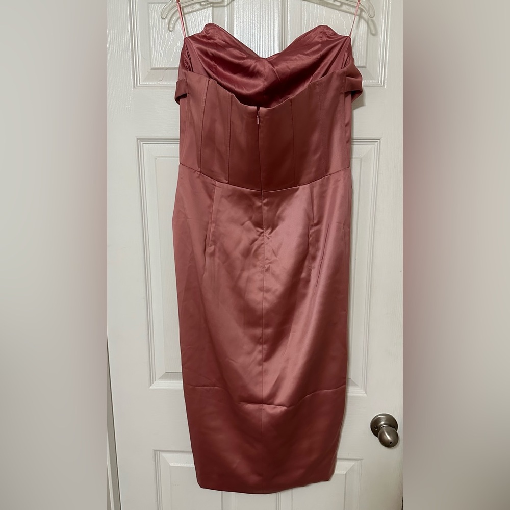 Bardot strapless sweetheart corset dress - Picture 5 of 5